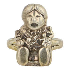 Vintage Carol Felley Southwest Shop Story Teller Ring