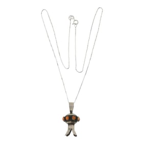 Navajo Spiny Oyster Blossom Pendant