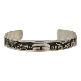 Tillie John Navajo Story Teller Bracelet