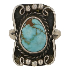 Vintage Navajo Royston Turquoise Ring