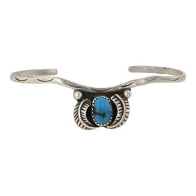 Navajo Kingman Turquoise Bracelet