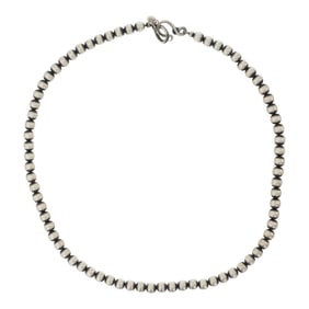 Navajo Oxidized Beads Necklace