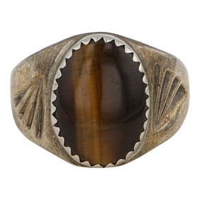 Navajo Tigers Eye Ring