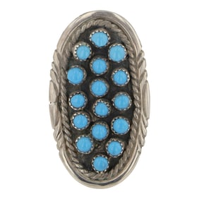 Navajo Kingman Turquoise Ring