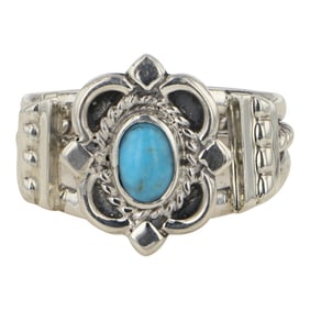 RB Navajo Kingman Turquoise Ring