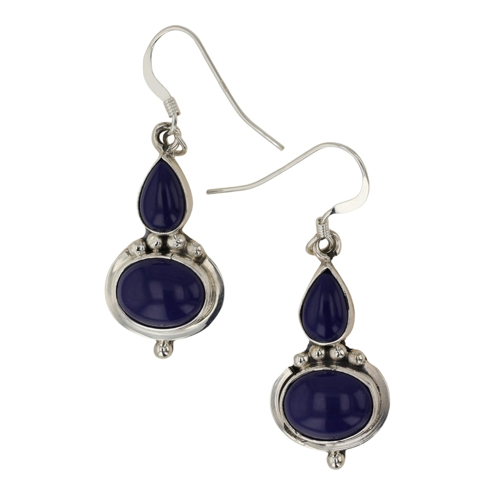 RB Navajo Lapis Earrings (1 of 2)
