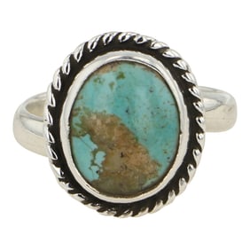 Navajo Nevada Turquoise Ring