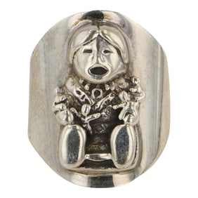 Carol Felley Anglo Designer Southwest Shop Story Teller Ring