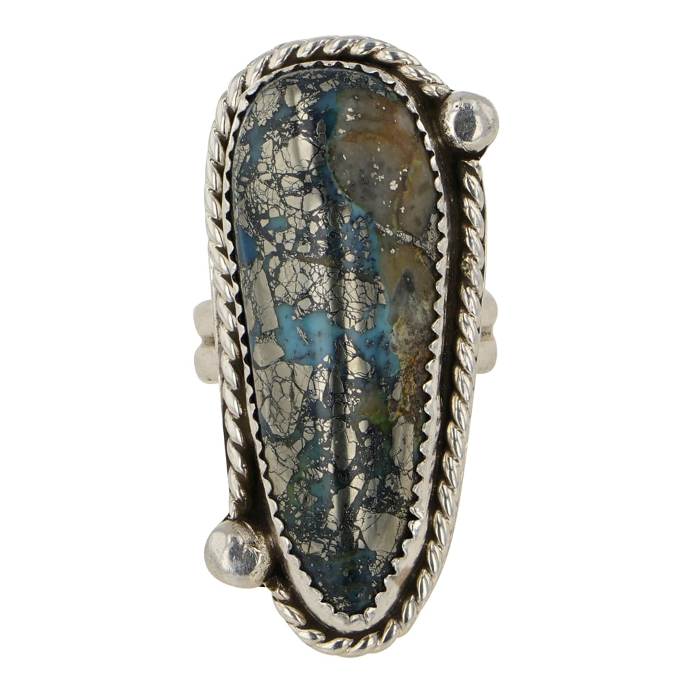 Navajo Compitos Turquoise Ring (1 of 3)