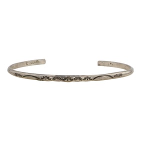 Navajo Stamp Cuff Bracelet