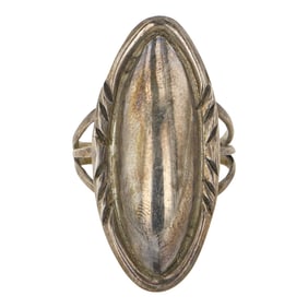Vintage Navajo Palin Silver Ring