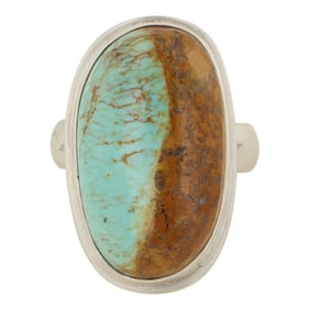 Navajo Number Eight Turquoise Ring