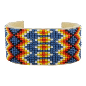 Navajo Glass Beadwork Bracelet