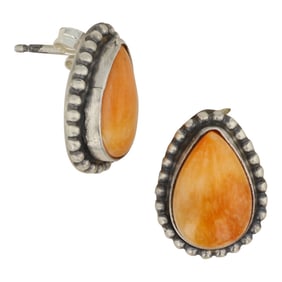 Tricia Smith Navajo Spiny Oyster Earrings