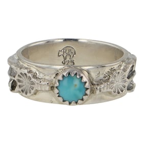 RB Navajo Kingman Turquoise Ring