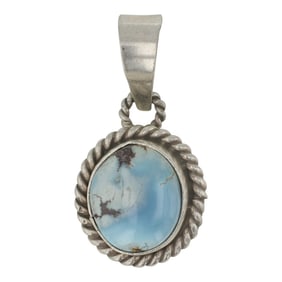 Navajo Golden Hills Turquoise Small Pendant