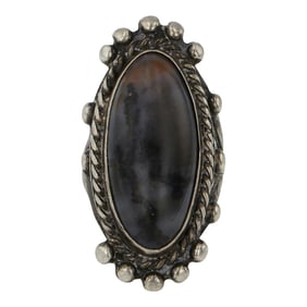 Vintage Navajo Agate Ring