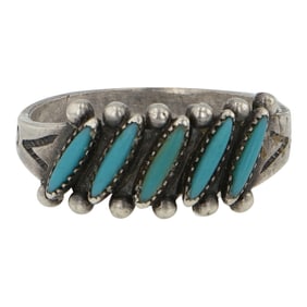 Vintage Zuni Turquoise Ring
