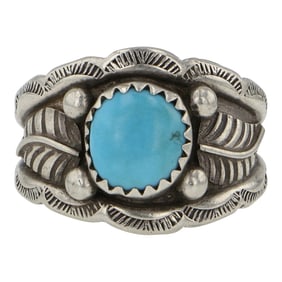 Navajo Kingman Turquoise Ring