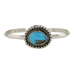 Navajo Compitos Turquoise Bracelet
