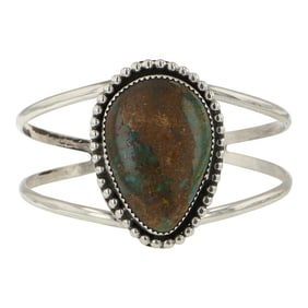 Gilbert Nez Navajo Royston Turquoise Bracelet