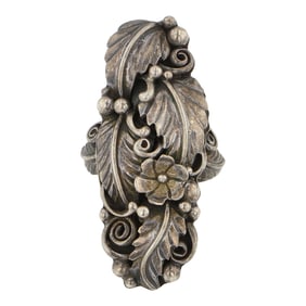 Vintage Navajo Plain Silver Ring