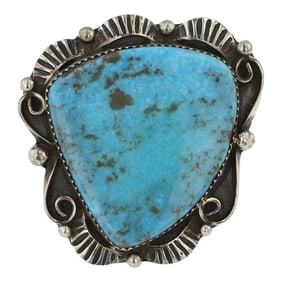 Navajo Compitos Turquoise Ring