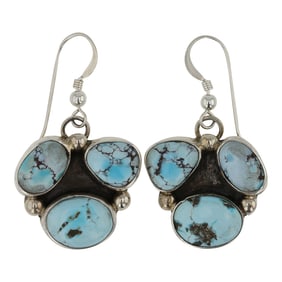 Randall Endito Navajo Golden Hills Turquoise Earrings