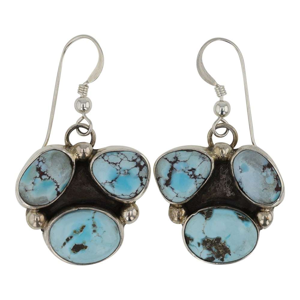 Randall Endito Navajo Golden Hills Turquoise Earrings (1 of 2)