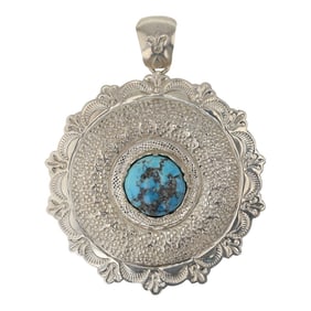KP Navajo Turquoise Pendant