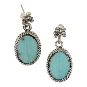 RB Navajo Compitos Turquoise Earrings