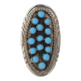 Navajo Kingman Turquoise Ring