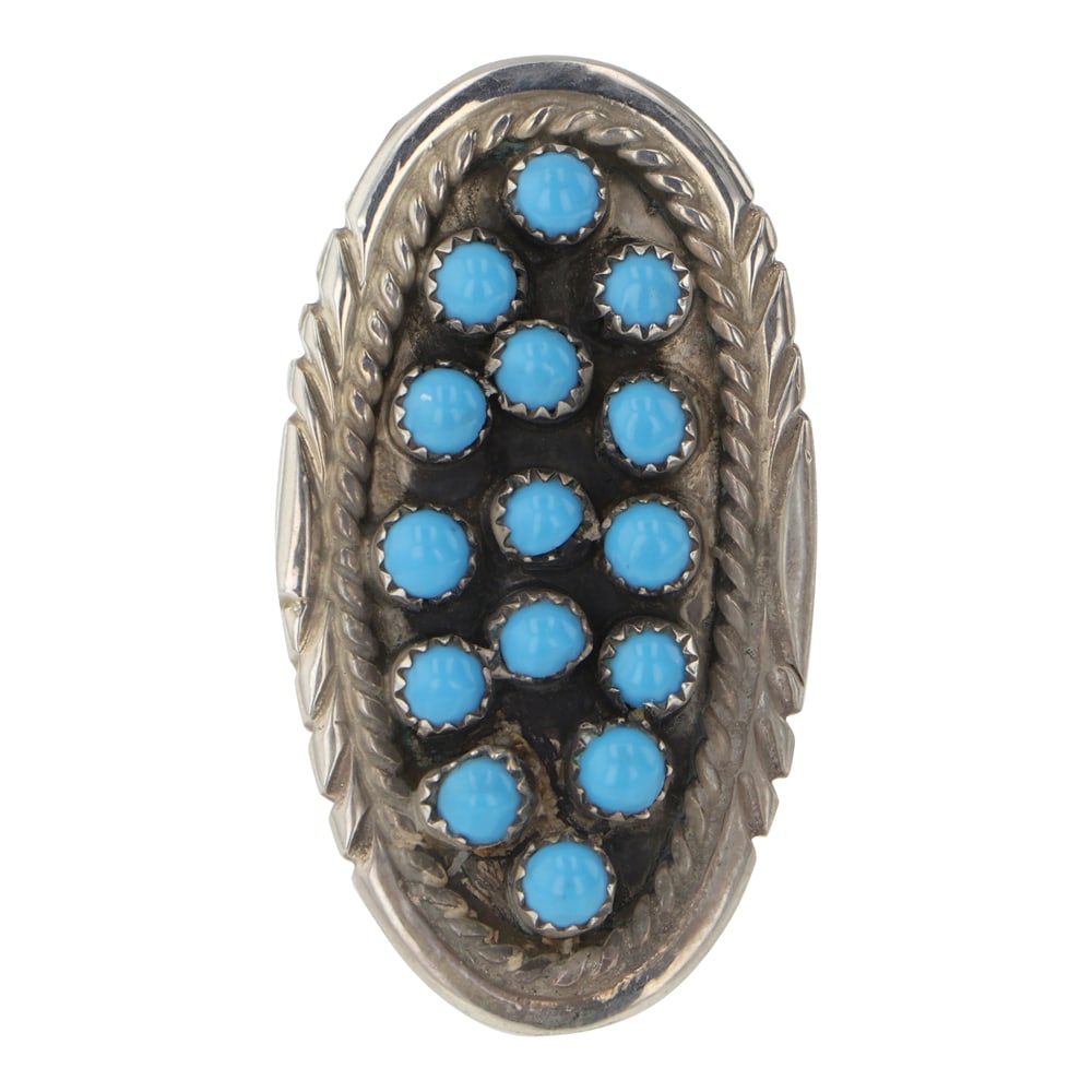 Navajo Kingman Turquoise Ring (1 of 3)