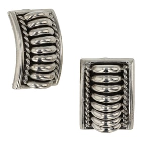 Navajo Half Round Earrings