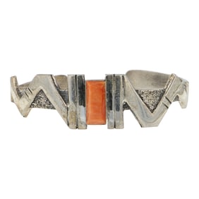 Ronnie Henry Award Winning Navajo Spiny Oyster Bracelet