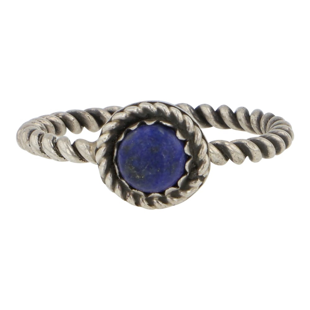 Navajo Lapis Ring (1 of 3)