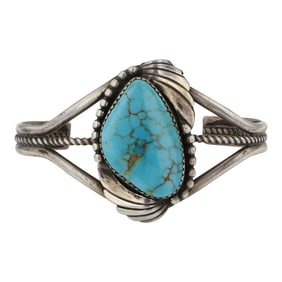 Robert Kelley Vintage Master Artist Royston Turquoise Bracelet