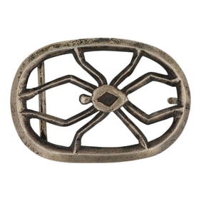 Vintage Navajo Sandcast Belt Buckle