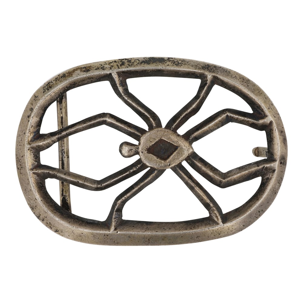 Vintage Navajo Sandcast Belt Buckle (1 of 2)