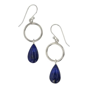 Catheryn Webster Navajo Lapis Earrings