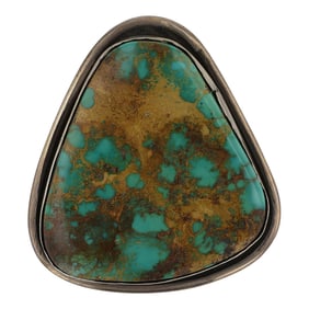 Vintage Navajo Royston Turquoise Pin/ Pendant
