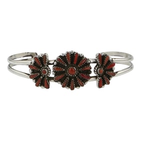 Zuni Mediterranean Corla Needlepoint Bracelet