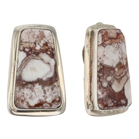 Tommy Jackson Award Winning Navajo Artist Wildhorse Clip On Earrings