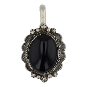 Navajo Black Onyx Pendant