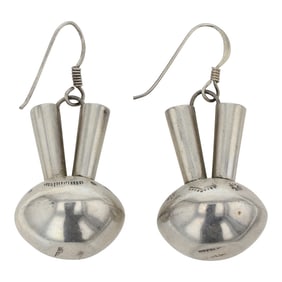 Vintage Navajo Potter Earrings