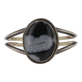 Navajo Botswana Agate Bracelet