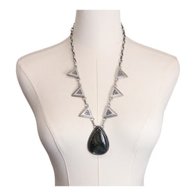 Dakotah Willie Navajo Boulder Opal Necklace