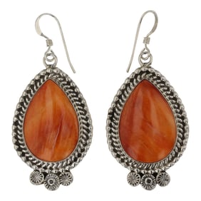 Ella Linkin Navajo Spiny Oyster Earrings