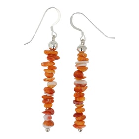 Navajo Spiny Oyster Chip Earrings