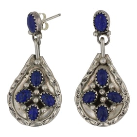 Navajo Lapis Earrings